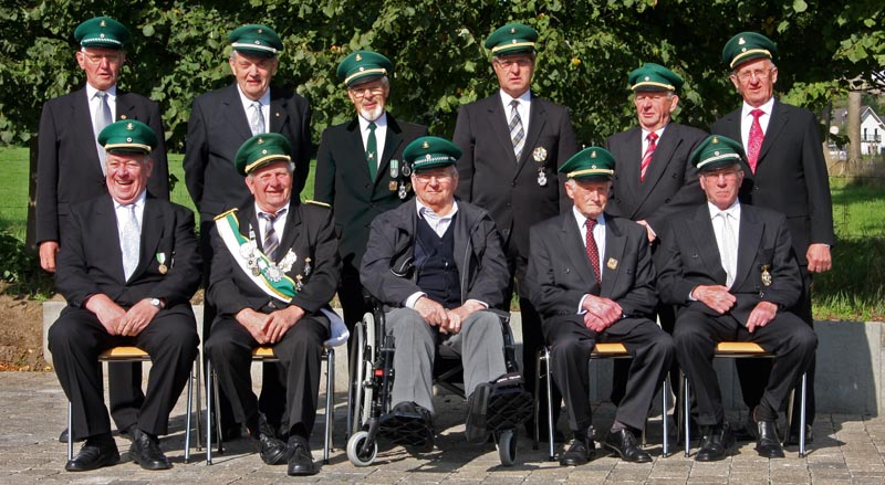 Ehrenmitglieder der Schützenbruderschaft Dünschede 2009